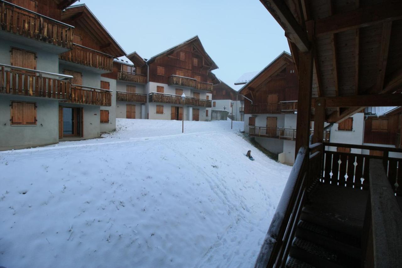 Appart - Chalet Du Hameau Des Aiguilles Albiez-Montrond Buitenkant foto