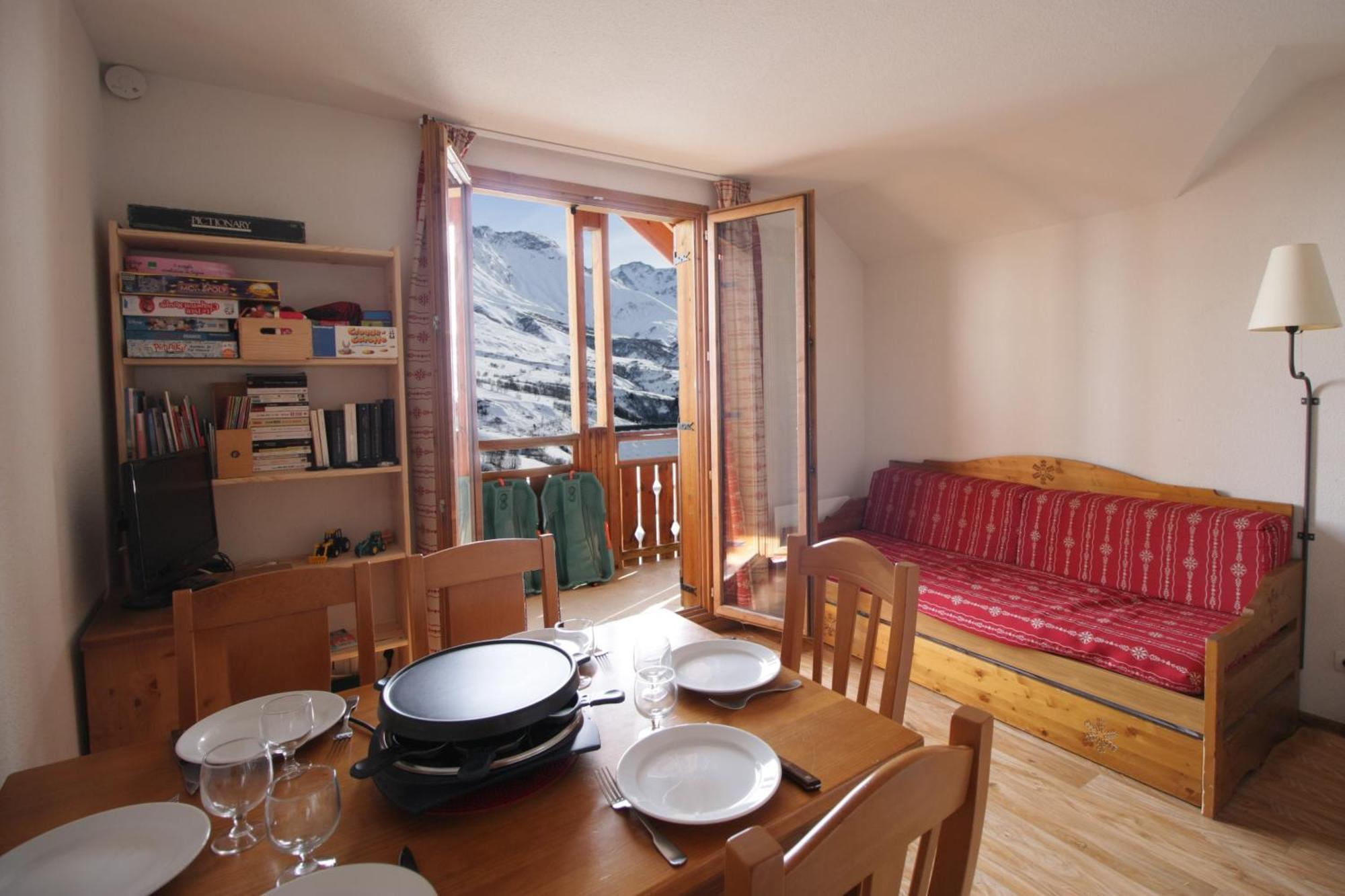 Appart - Chalet Du Hameau Des Aiguilles Albiez-Montrond Buitenkant foto